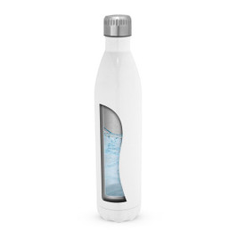 hi!dea 94369 - Bouteille de sport en acier inoxydable pour sublimation