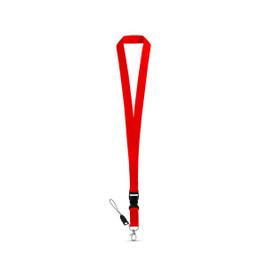 hi!dea 94401 - Polyester lanyard with metal carabiner