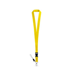 hi!dea 94401 - Polyester lanyard with metal carabiner