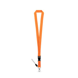 hi!dea 94401 - Polyester lanyard with metal carabiner