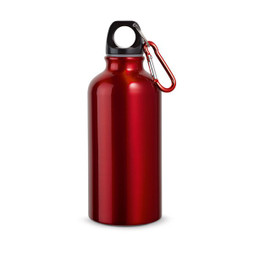hi!dea 94601 - Garrafa de desporto em alumínio com mosquetão 400 mL