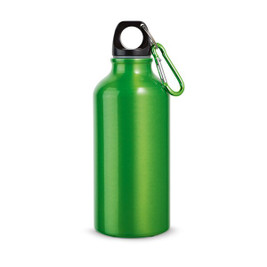 hi!dea 94601 - Garrafa de desporto em alumínio com mosquetão 400 mL