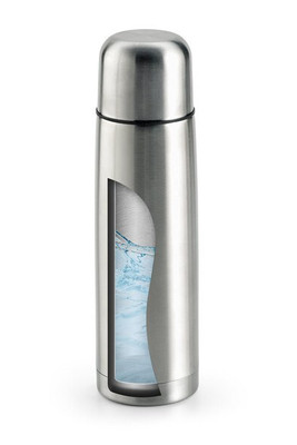 Stainless steel thermos and mugs set - Egotier 94609