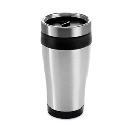 hi!dea 94625 - Reisebecher aus Edelstahl und PP, 420 ml