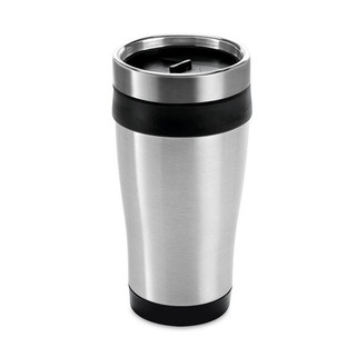 420 mL stainless steel and PP travel cup - Egotier 94625