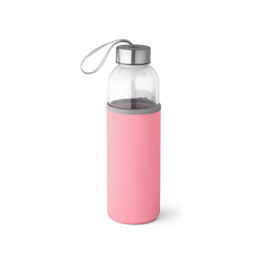 hi!dea 94646 - Glas und Edelstahl Sportflasche 520 mL