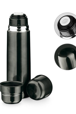 Ruostumattomasta teräksestä valmistettu termospullo 750 ml - Egotier 94667