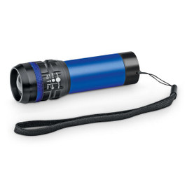 hi!dea 94758 - Torcia in alluminio con funzione zoom con 3 modalità di illuminazione