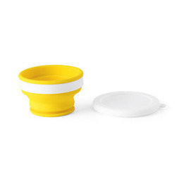 hi!dea 94762 - Silicone and PP folding travel cup 250 mL