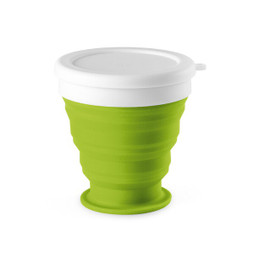 hi!dea 94762 - faltbarer Reisebecher aus Silikon und PP 250 ml