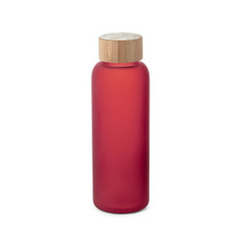 hi!dea 94770 - Flasche aus Borosilikatglas mattiert 500 ml