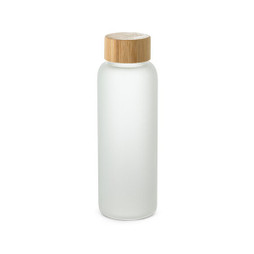 hi!dea 94770 - Tasse de voyage 500mL en verre borosilicate givré
