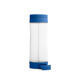 hi!dea 94783 - Glass sports bottle with PP cap 390 mL