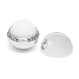 hi!dea 94882 - Lip balm with ABS round-shaped packaging