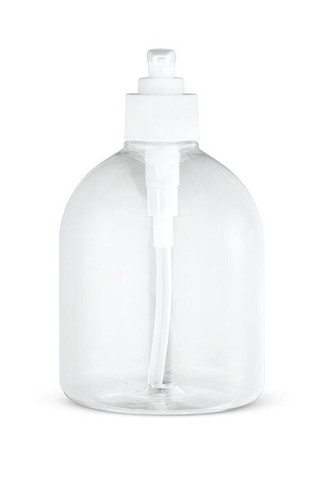 Flaska med dispenser i PET och PP 500 mL - Egotier 94913