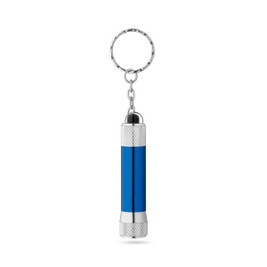 hi!dea 95092 - Aluminium keyring (92% recycled) with 3-light LED torch