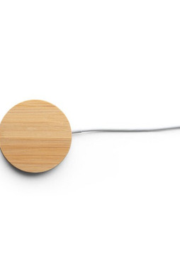 15W superfast wireless magnetic charger in bamboo - Egotier 97128