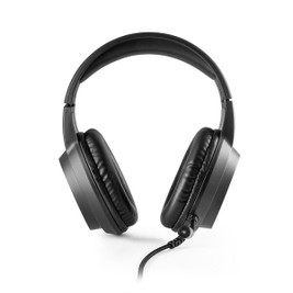 hi!dea 97135 - Cuffie in ABS con cavo da 2 m, microfono e luci LED RGB