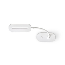 hi!dea 97141 - Portable desk lamp with clip and 30h autonomy at 65% rABS