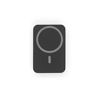 Magnetische Powerbank mit 5000 mAh und superschnellem kabellosem Ladegerät (15 W) aus Recyceltes ABS (100% rABS) - Egotier 97166