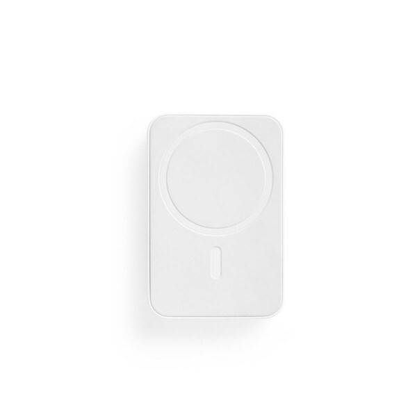 10.000 mAh magnetic power bank with 15W superfast wireless charger in recycled ABS (100% rABS) - Egotier 97167