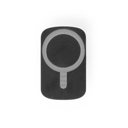 hi!dea 97168 - Car smartphone holder with wireless magnetic charger 15W in recycled ABS (100% rABS)