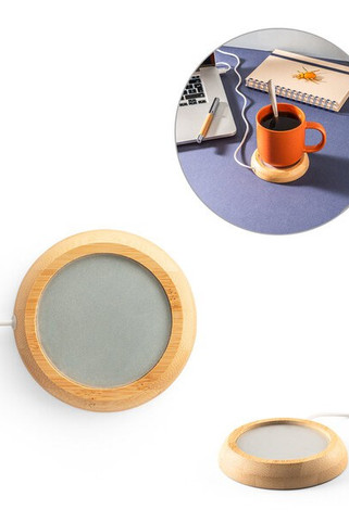 Mug warmer with bamboo body - Egotier 97178