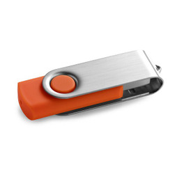 hi!dea 97549 - USB-Stick 8 GB mit Metallclip