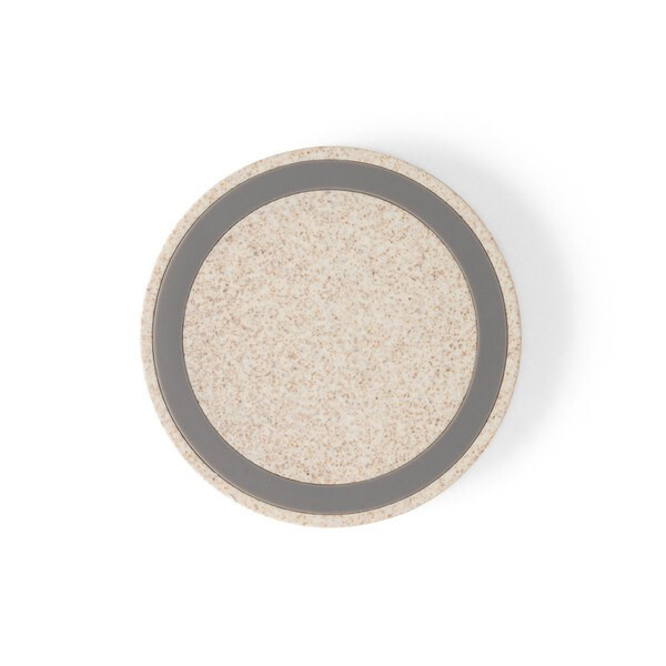 5W trådløs oplader i ABS og Wheat - Egotier 97929