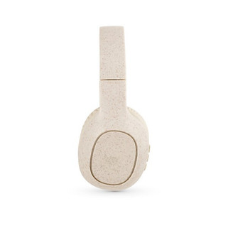 Foldable wireless headphones with 4-hour battery life in wheat straw and ABS - Egotier 97939