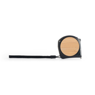 5 meter målebånd produceret i genanvendt ABS (100 % rABS) og bambus - Egotier 98145