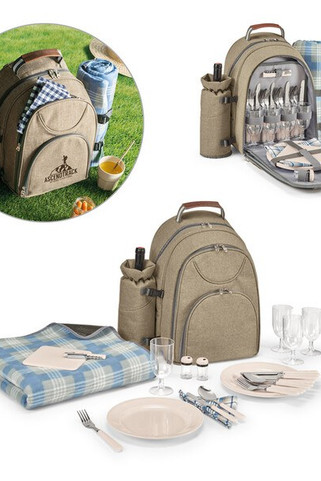 Thermal picnic backpack in 600D, high-density recycled polyester - Egotier 98422