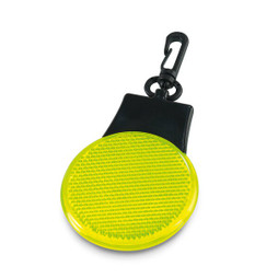 hi!dea 98821 - Ronde veiligheidslamp aan karabijhaak met 3 LED lichtjes