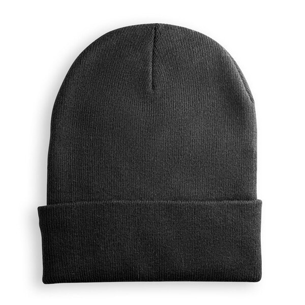 Foldbar dobbeltlaget Unisex-Strik hue i genvundet polyester (100% rPET) - Egotier 99038