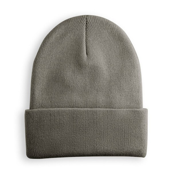 Foldbar dobbeltlaget Unisex-Strik hue i genvundet polyester (100% rPET) - Egotier 99038