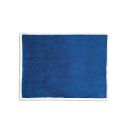 hi!dea 99078 - Coperta reversibile in pile confezionata (190 g/m²) con nastro in raso e cartoncino personalizzabile