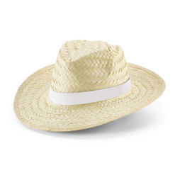 hi!dea 99085 - Natural straw hat with sublimated ribbon