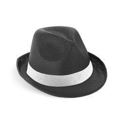 hi!dea 99086 - Hat in PP with white polyester ribbon