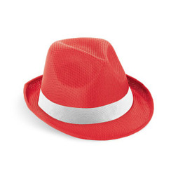 hi!dea 99086 - Hat in PP with white polyester ribbon