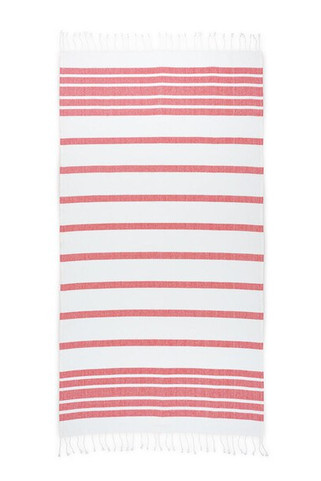 Strandtuch aus Baumwolle (70% recycelt) und Polyester (30% recycelt) (180 g/m²) - Egotier 99159