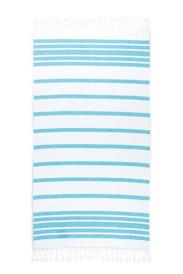 Strandtuch aus Baumwolle (70% recycelt) und Polyester (30% recycelt) (180 g/m²) - Egotier 99159