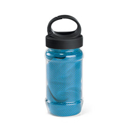 hi!dea 99967 - Ensemble de bouteille en PP et PET et serviette de sport en polyamide et polyester