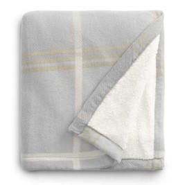 PCNA 1080-72 - Plaid Fleece Sherpa Blanket
