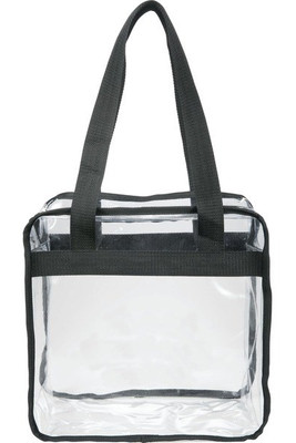 Tote de seguridad transparente con cremallera Game Day - PCNA 2301-42