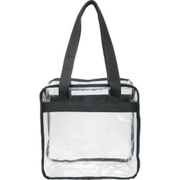 PCNA 2301-42 - Tote de seguridad transparente con cremallera Game Day