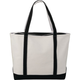 Baltic 24oz Cotton Canvas Tall Zippered Tote - PCNA 2160-67