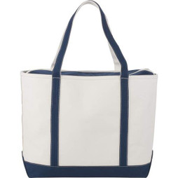 PCNA 2160-67 - Baltic 24oz Cotton Canvas Tall Zippered Tote