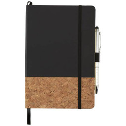PCNA 2800-45 - 5.5" x 8.5" FSC Mix Lucca Cork Hard Bound Journal