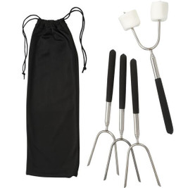 PCNA 1072-18 - Extendable 34" Roasting Sticks with Carrying Case