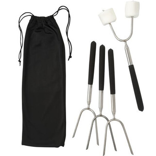 Extendable 34" Roasting Sticks with Carrying Case - PCNA 1072-18